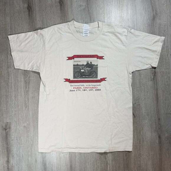 Gildan Other - Gildan Mens 2005 Canadian Vintage Motorcycle Group 33rd Annual Rally T-Shirt